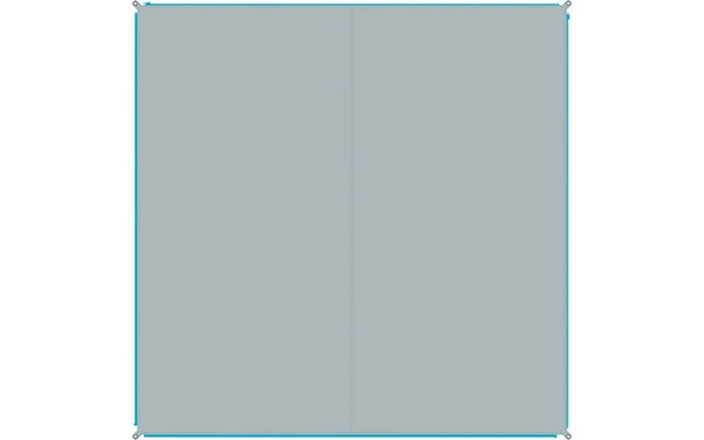 Bent Zip-Carpet Verbindbarer Teppich 250 X 250 Cm Africa