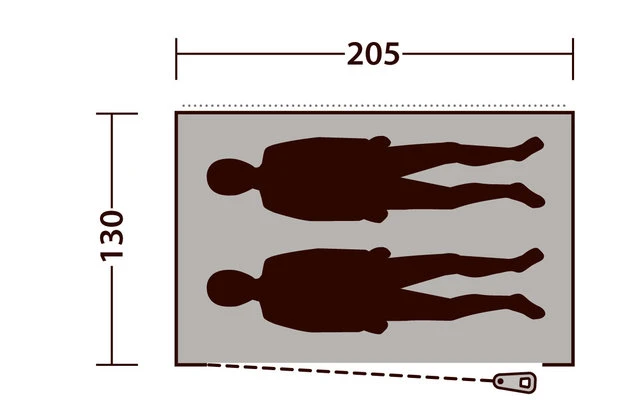 Outwell Freistehendes Innenzelt Blau â Bild 6