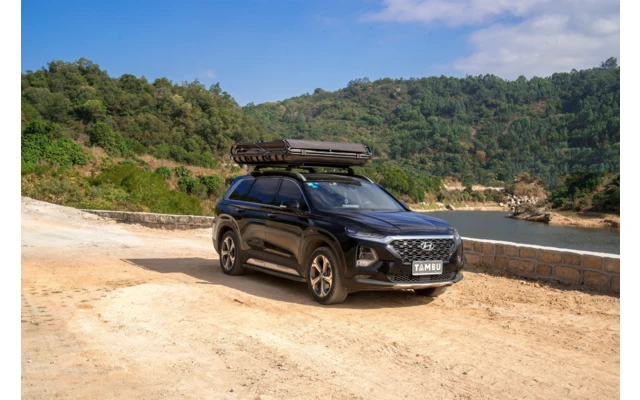 Tambu Yano Autodachzelt Für 2 Personen Braun â Bild 7