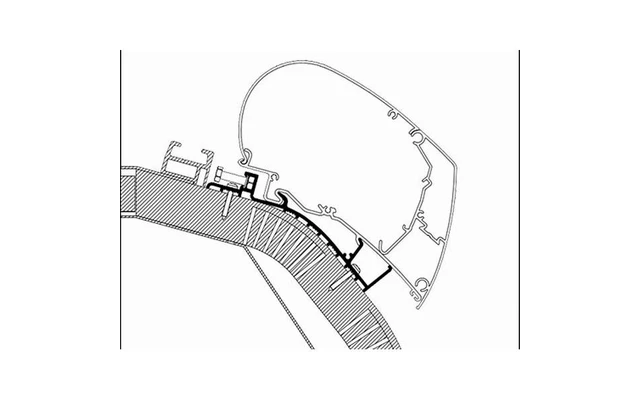 Thule Dachadapter Carthago Serie 450 Cm Ab 2014 â Bild 3