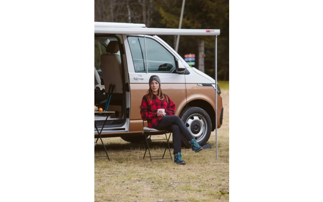 Fiamma F45s 260 Markise Für Rechtslenker VW T5/T6 Multivan/Transporter Tuchfarbe Royal Grey 260 Cm Gehäusefarbe Deep Black â Bild 4