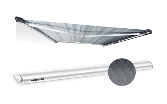 Dometic PerfectRoof PR 2000 Markise Tuchfarbe Horizon Grey Gehäusefarbe Anthrazit 3,5 M â Bild 2